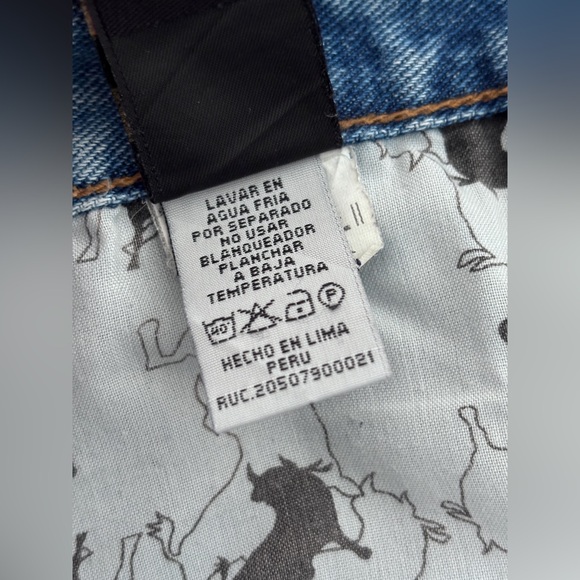 Lois Blue Straight-Leg Jeans - 30 x 30 - Picture 8 of 9